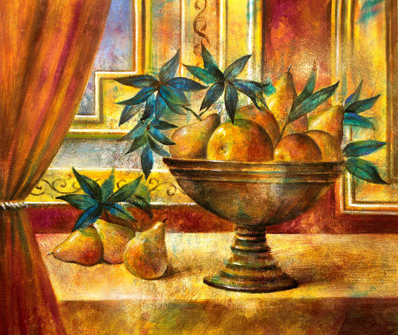 Affresco Cesto di Frutta